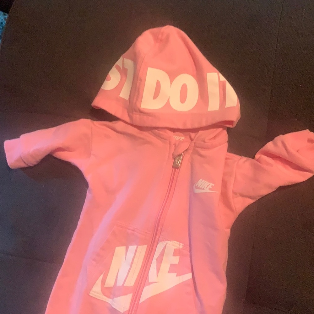Nike romper with hood